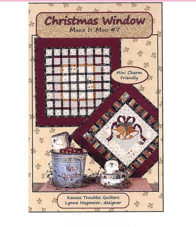 Christmas Window Quilt Pattern - Kansas Trouble Quilters