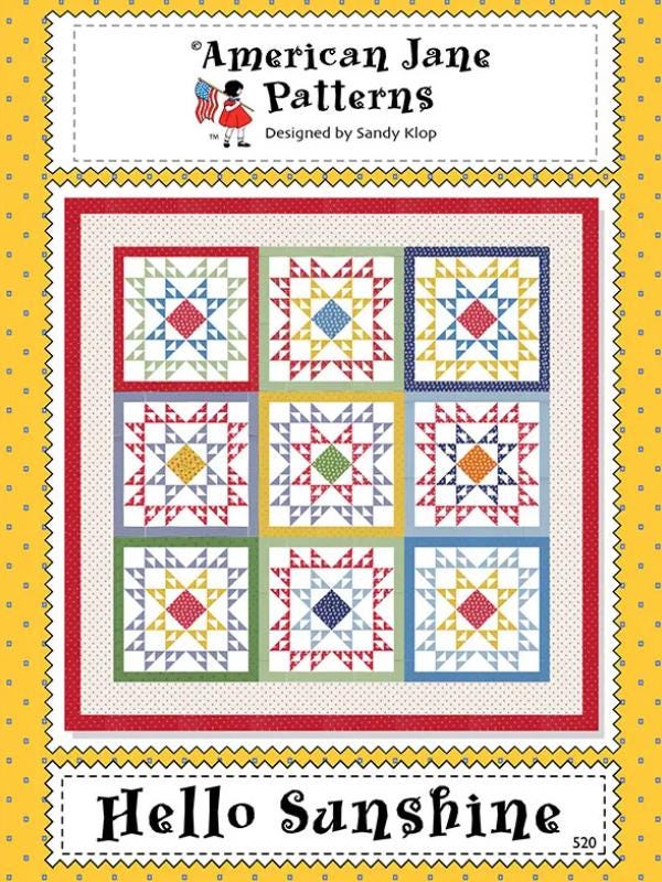 Hello Sunshine Quilt Pattern - American Jane