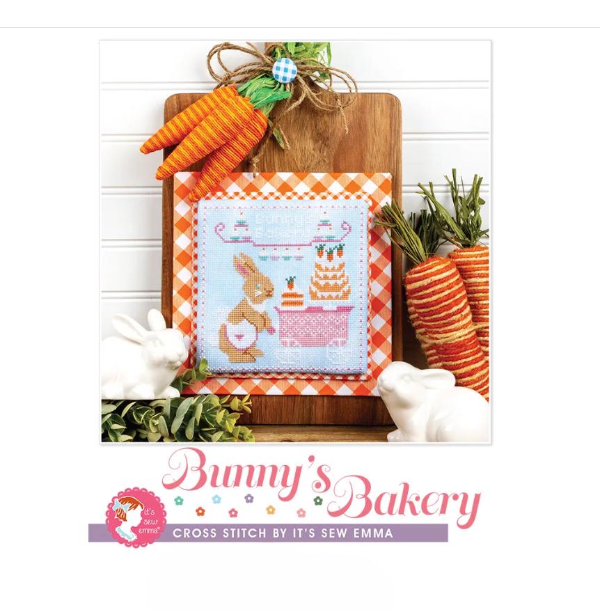 Bunny's Bakery Cross Stitch Pattern -It's Sew Emma
