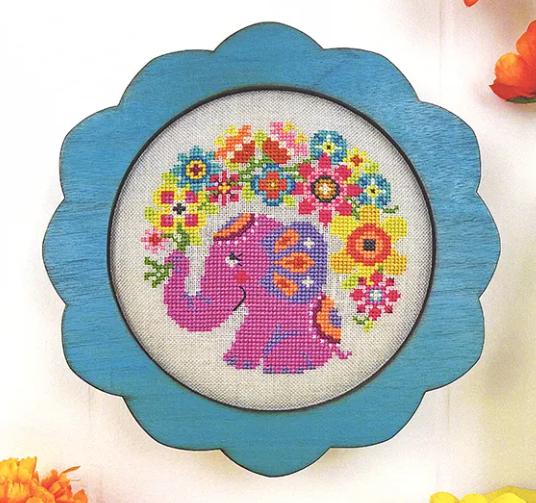 Ellie Flower Friends Series Cross Stitch Pattern - Satsuma Street