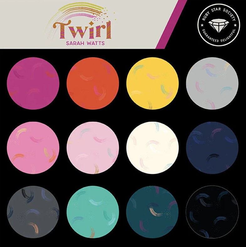 Twirl Charm Pack - Sarah Watts - Ruby Star Society
