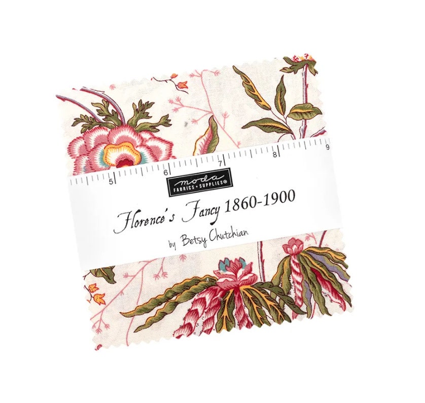 Florence's Fancy Charm Pack - Betsy Chutchian - Moda Fabrics