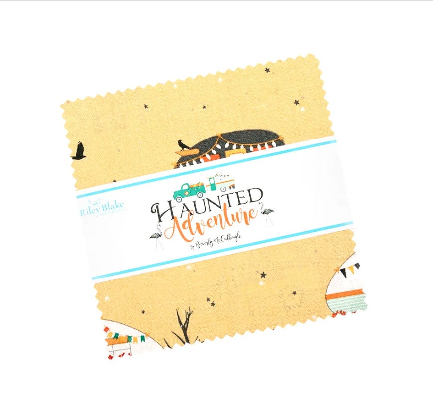 Haunted Adventure Charm Pack - Beverly McCullough - Riley Blake Designs