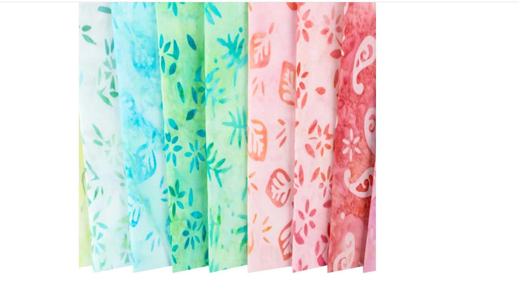 Petite Pastels Artisan Batiks Layer Cake - Lunn Studios - Robert Kaufman Fabrics