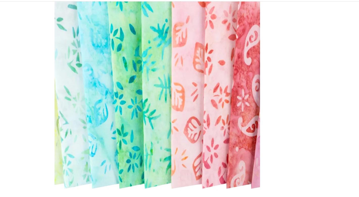 Petite Pastels Artisan Batiks Layer Cake - Lunn Studios - Robert Kaufman Fabrics