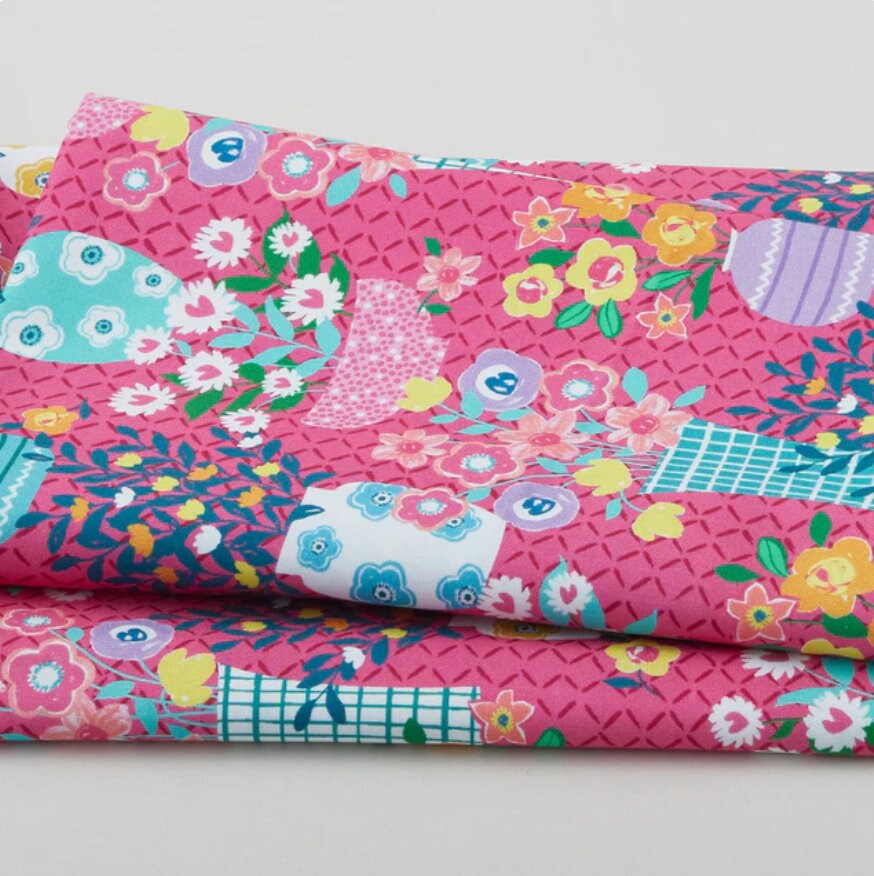 Colorful Cottage -  2 Yard Cuts - varying colors - Michael Miller Fabrics