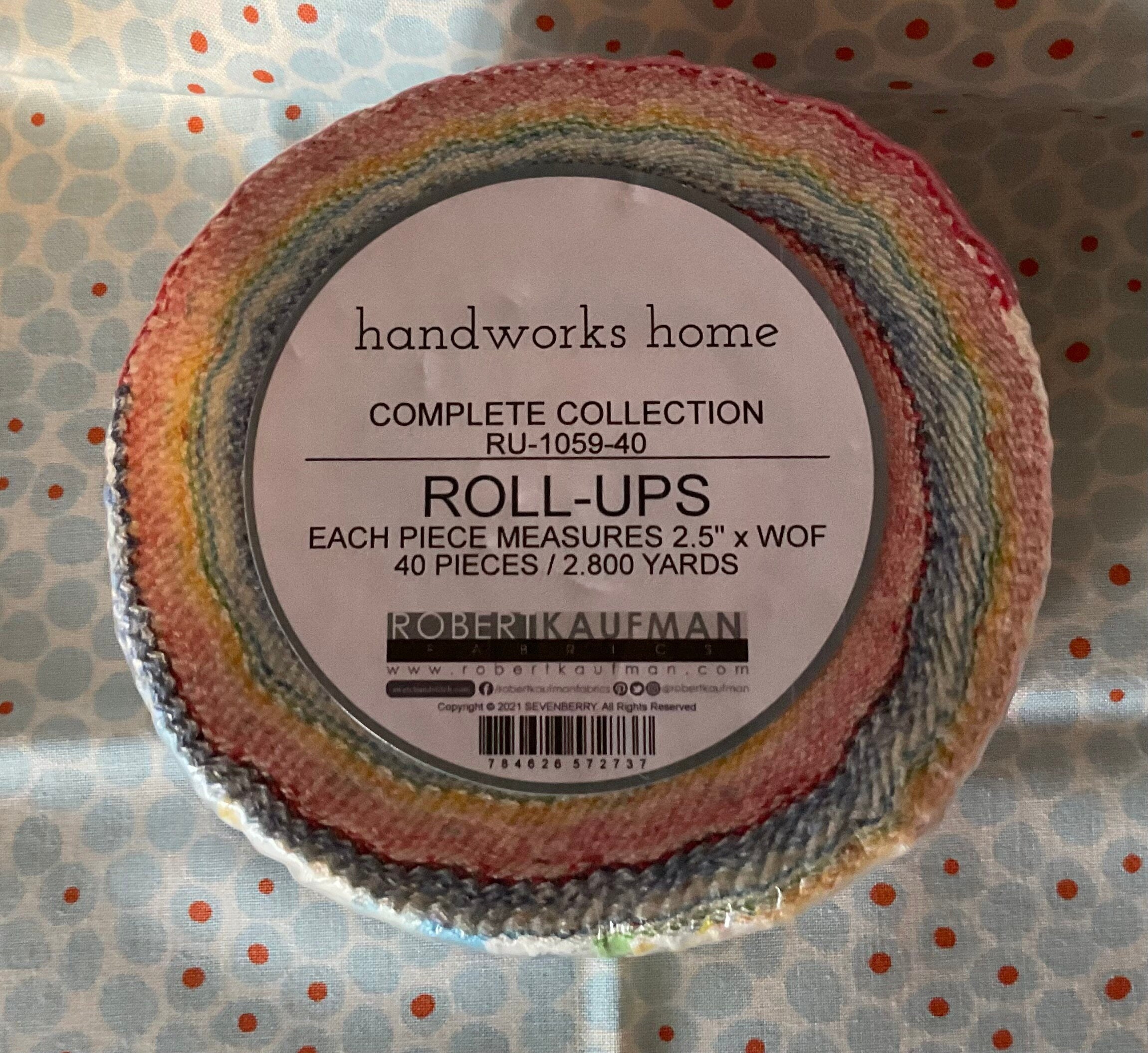 Handworks Home Jelly Roll - Sevenberry - Robert Kaufman Fabrics