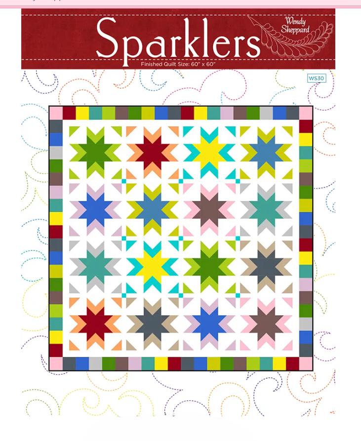 Sparklers Quilt Pattern - Wendy Shepherd