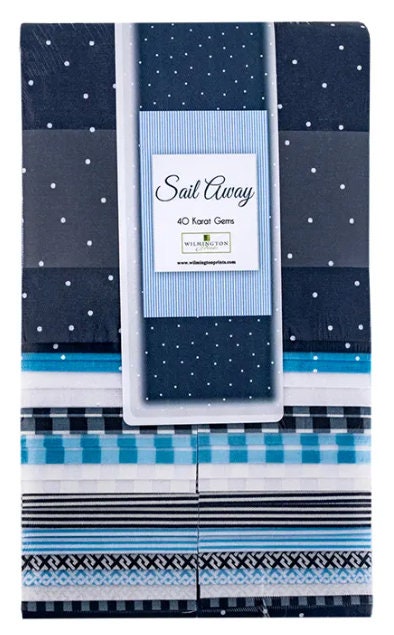 Sail Away Jelly Roll - Wilmington Prints