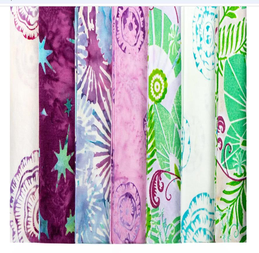 Bedazzled! Expressions Batiks Charm Pack – Pat Fryer - Riley Blake Designs
