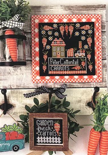 April Calendar Crates Cross Stitch Pattern - Stitching with Housewives