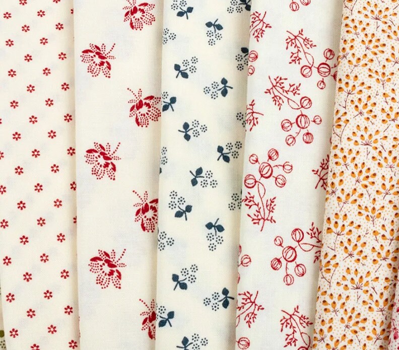 Garden Gatherings Shirtings Mini Charm - Primitive Gatherings - Moda Fabrics