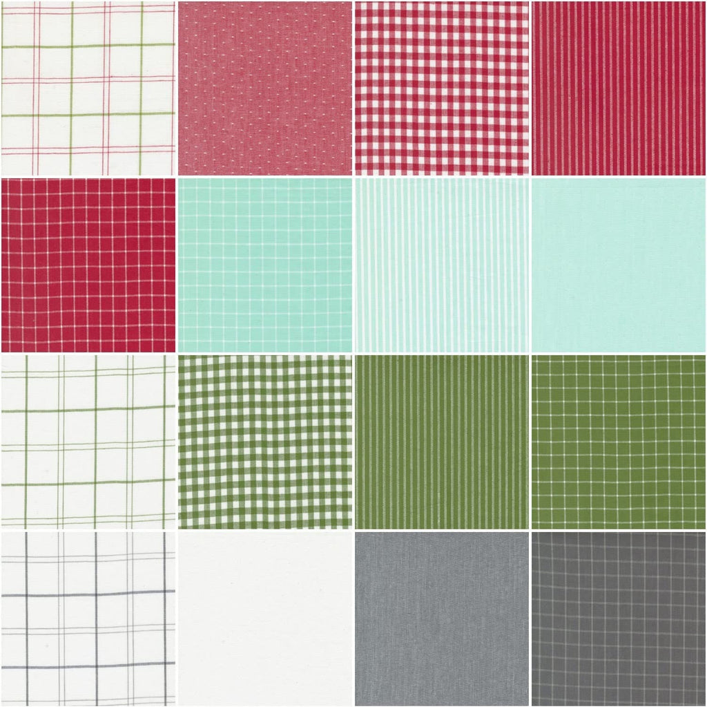 Merry Little Christmas Wovens Charm Pack - Sherri & Chelsi - Moda Fabrics