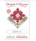Delphinium Quilt Card  - Sew Sampler