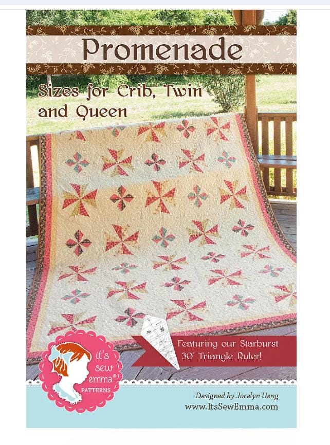 Promenade Quilt Pattern - It's Sew Emma