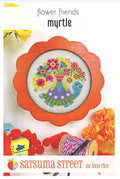 Myrtle Flower Friends Series Cross Stitch Pattern - Satsuma Street