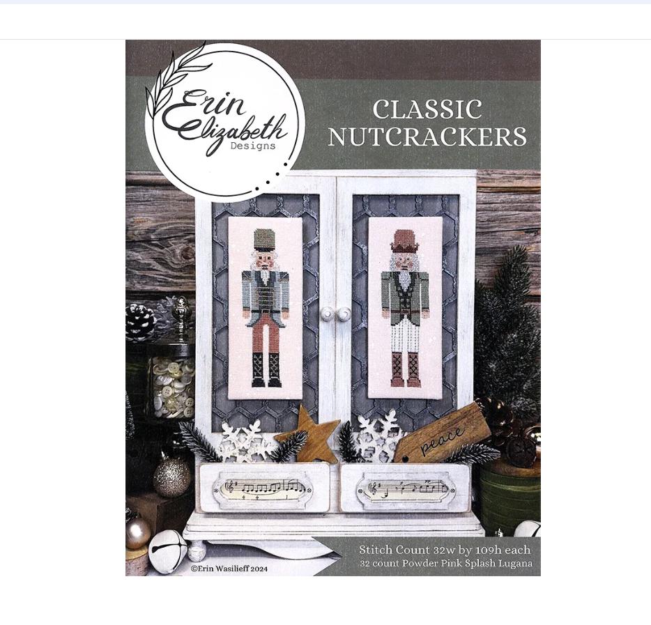 Classic Nutcrackers Cross Stitch Pattern - Erin Elizabeth Designs