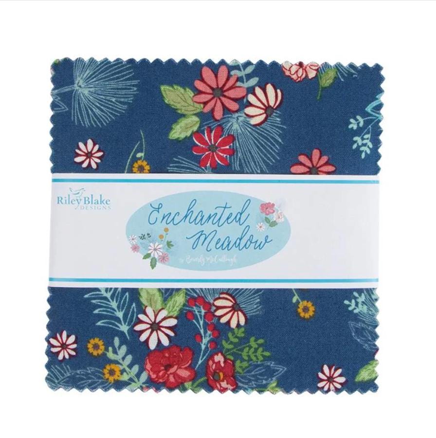 Enchanted Meadow Charm Pack  - Beverly McCullough - Riley Blake Designs
