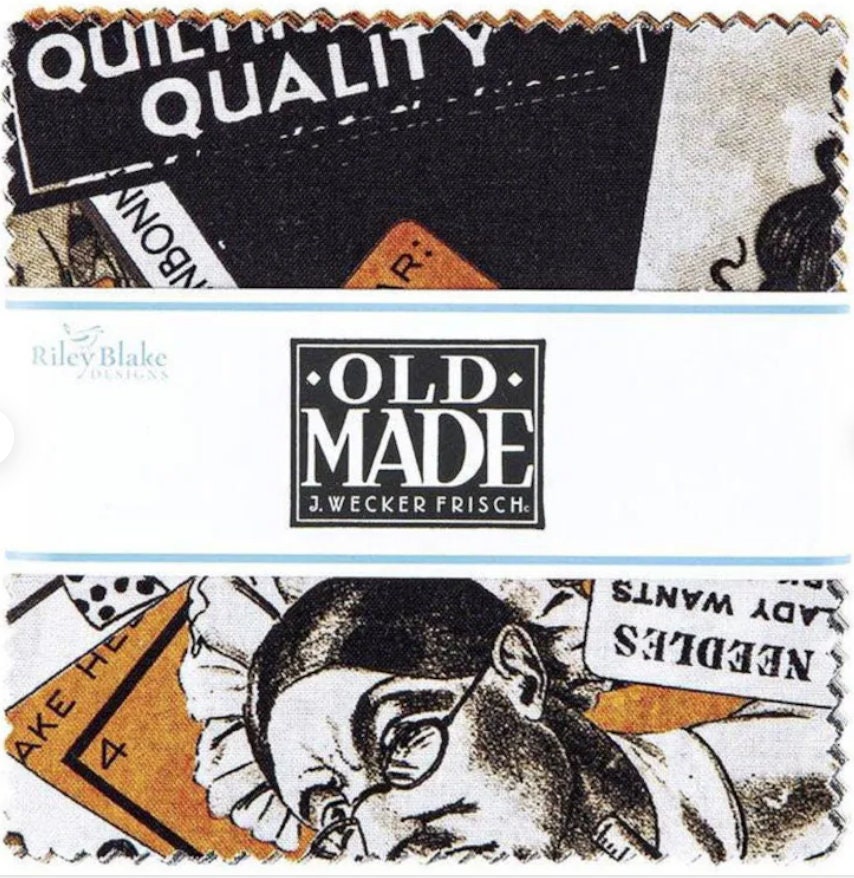 Old Made Charm Pack - J Wecker Frisch - Riley Blake Designs
