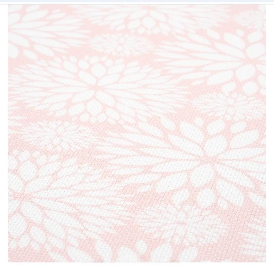 Pink Zinnia 14 Count Aida Cross Stitch Cloth: 18" x 27" Fabric Flair