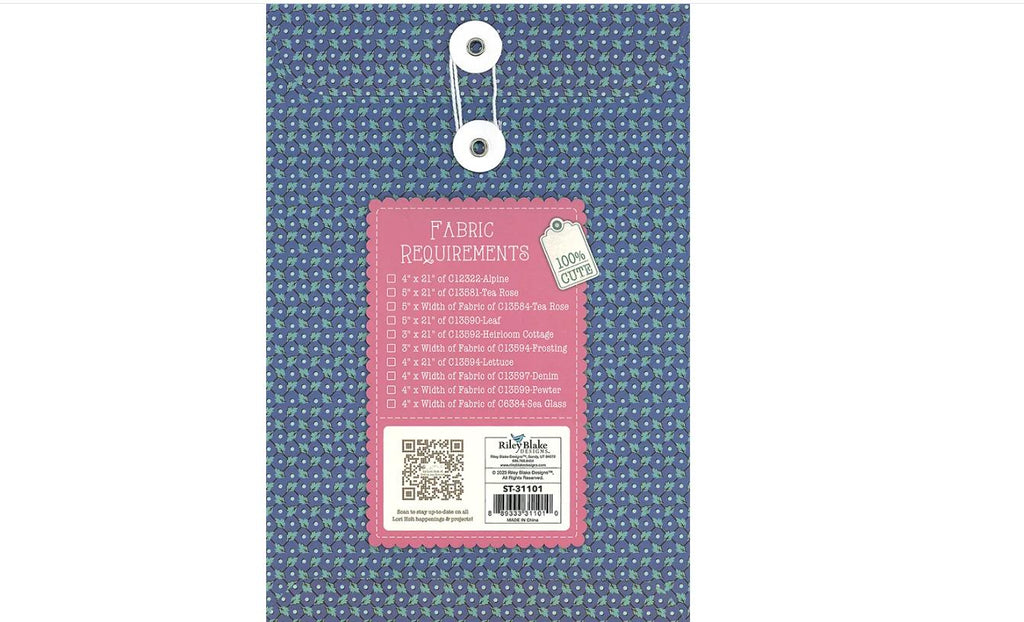Home Town Quilt Seeds - Neighbor No. 2 - Lori Holt - Bee in my Bonnet