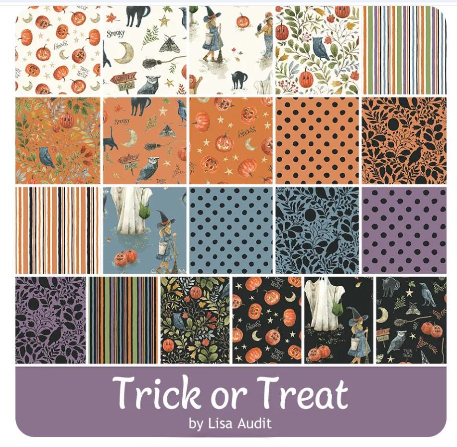 Trick or Treat Layer Cake - Lisa Audit - Riley Blake Designs
