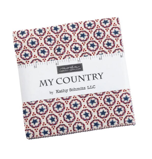 My Country Charm Pack- Kathy Schmitz - Moda Fabrics