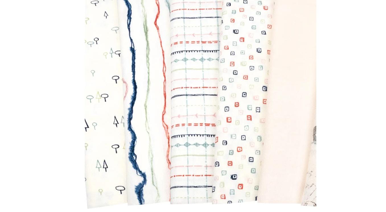 Bon Voyage Mini Charm Pack - Janet Clare - Moda Fabrics