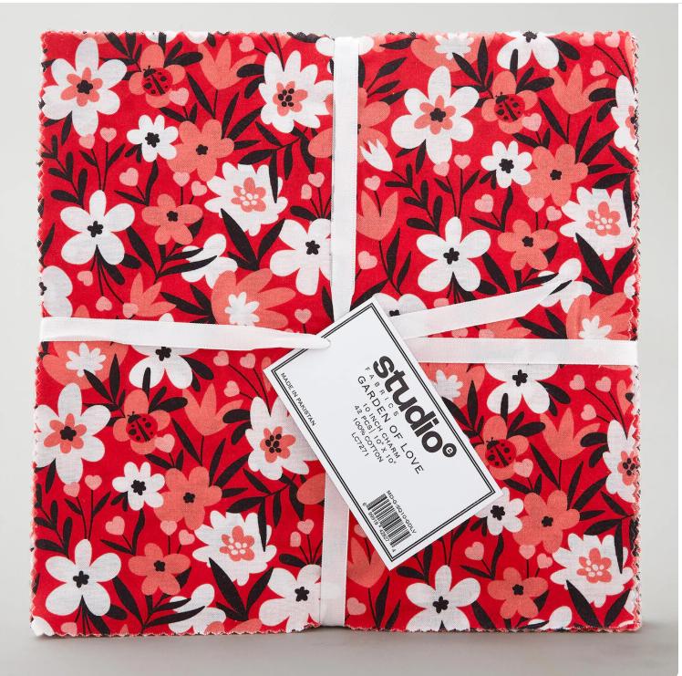 Garden of Love Layer Cake - Studio E - Fabric Editions