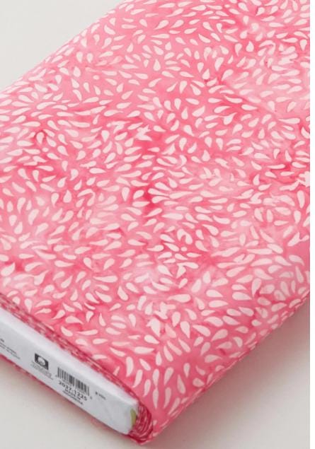 Petal Pink Batiks Blender Yardage - Island Batiks