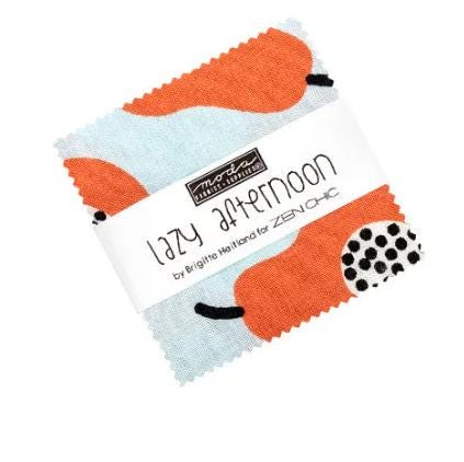 Lazy Afternoon Mini Charm Pack - Zen Chic - Moda Fabrics