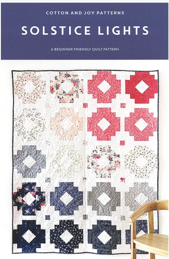 Solstice Lights Quilt Pattern - Cotton and Joy