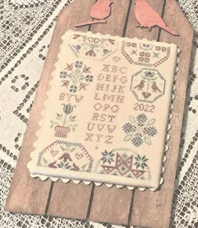 Quirky Quaker Cross Stitch Pattern - The Nebby Needle