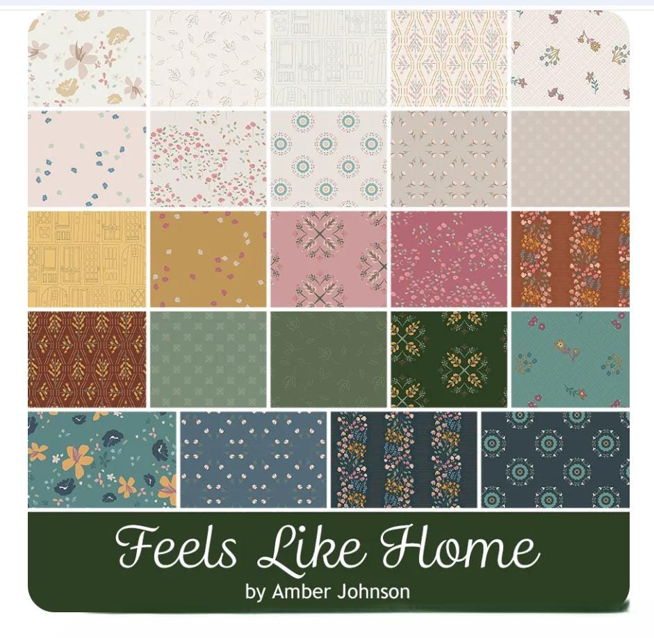 Feels Like Home Layer Cake - Amber Johnson - Riley Blake Designs