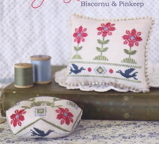 Gillyflower Cross Stitch Pattern - October House Fiber Arts