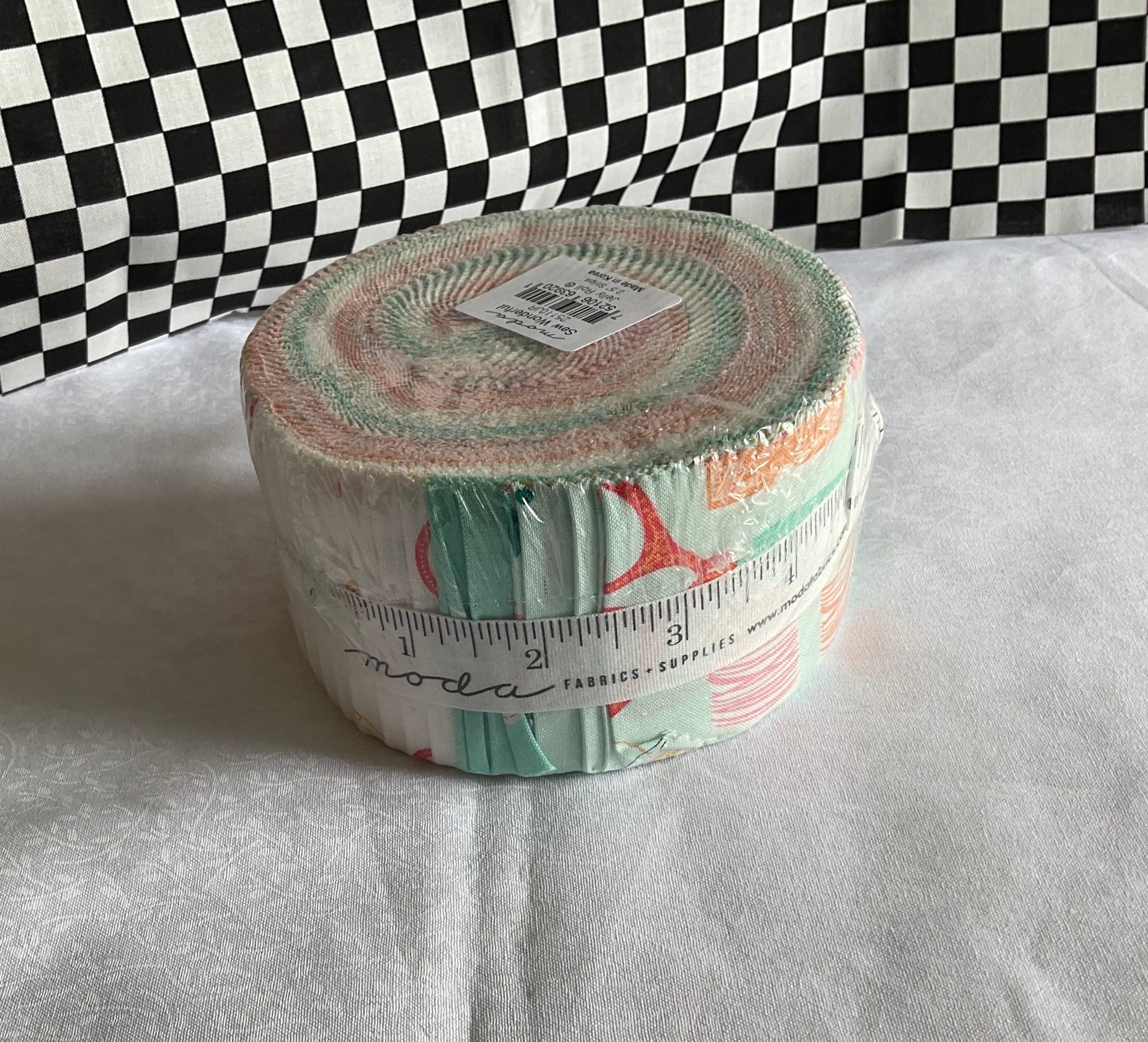 Sew Wonderful Jelly Roll: 40 Moda Fabric Strips, Quilting Cotton