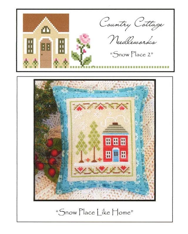 Snow Place Like Home Cross Stitch Pattern - Country Cottage Needleworks