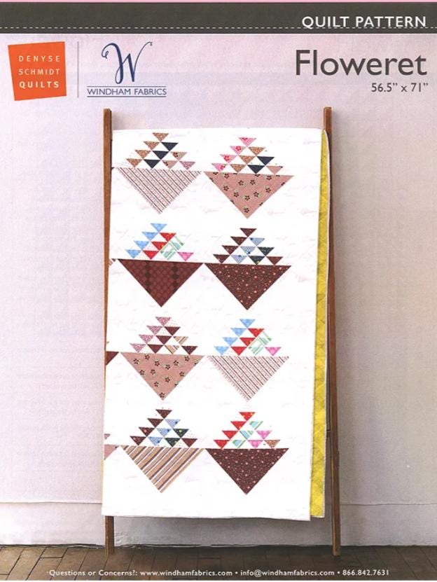 Floweret Quilt Pattern - Denise Schmidt Quilts
