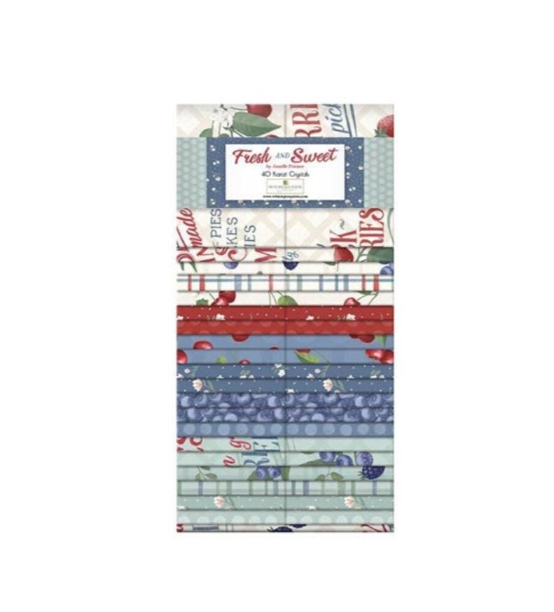 Fresh and Sweet Jelly Roll - Janelle Penner - Wilmington Prints