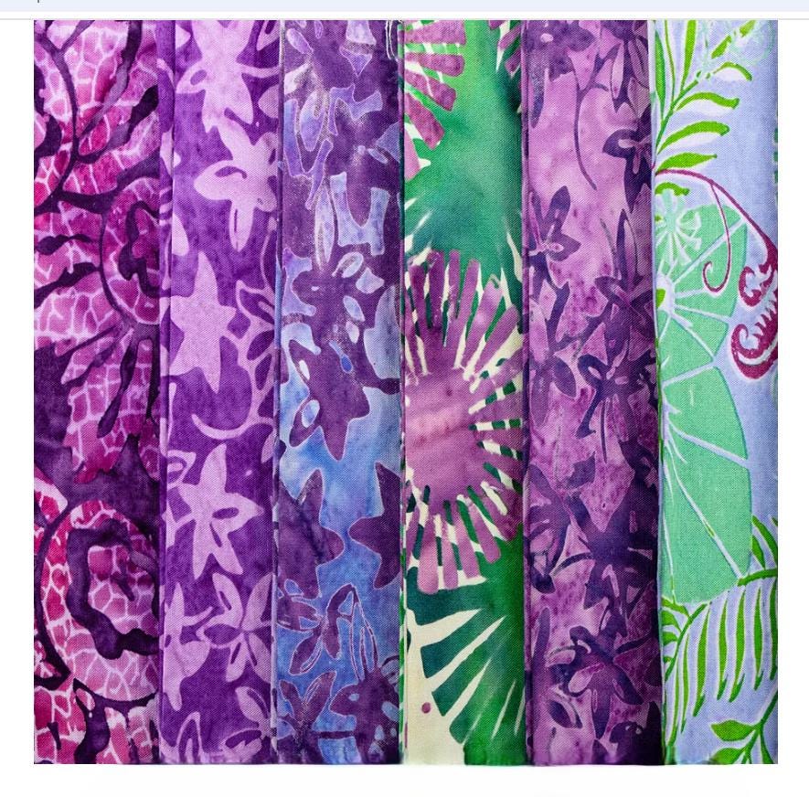 Bedazzled! Expressions Batiks Charm Pack – Pat Fryer - Riley Blake Designs