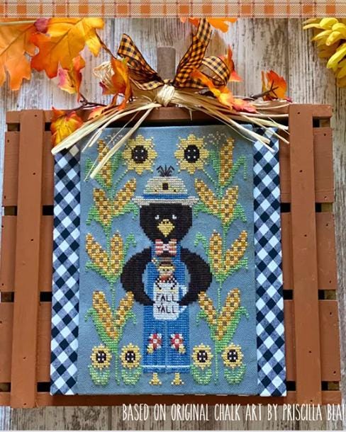 Clovis and Stanley Cross Stitch Pattern - Stitching with the Housewives - A Sip of the Seasons