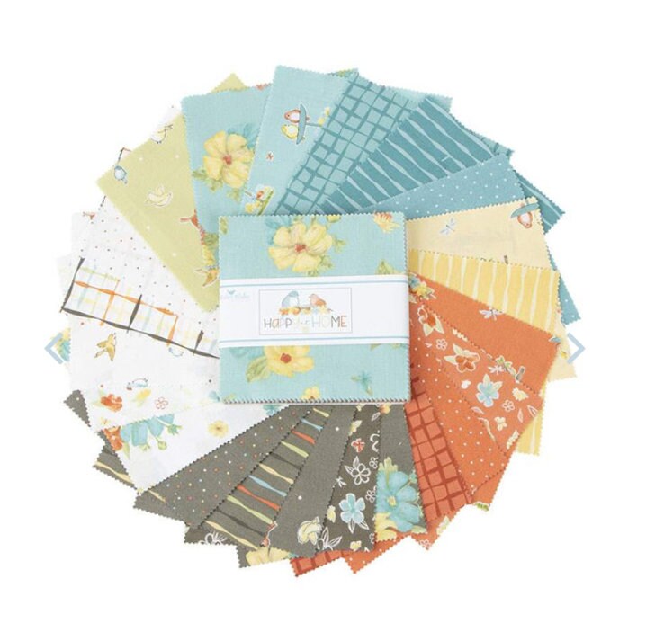Happy at Home Charm Pack - Tara Reed - Riley Blake Designs