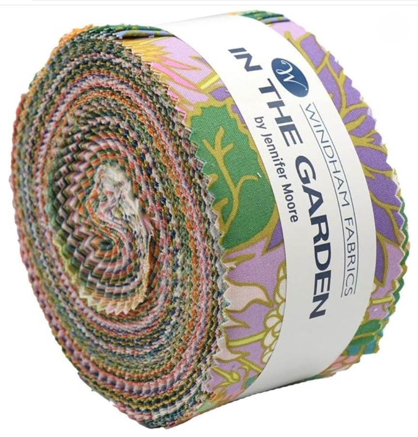In the Garden Jelly Roll - Martingale and Co - Windham Fabrics