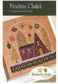 Pinetree Chalet Cross Stitch Pattern - Blueberry Ridge Design