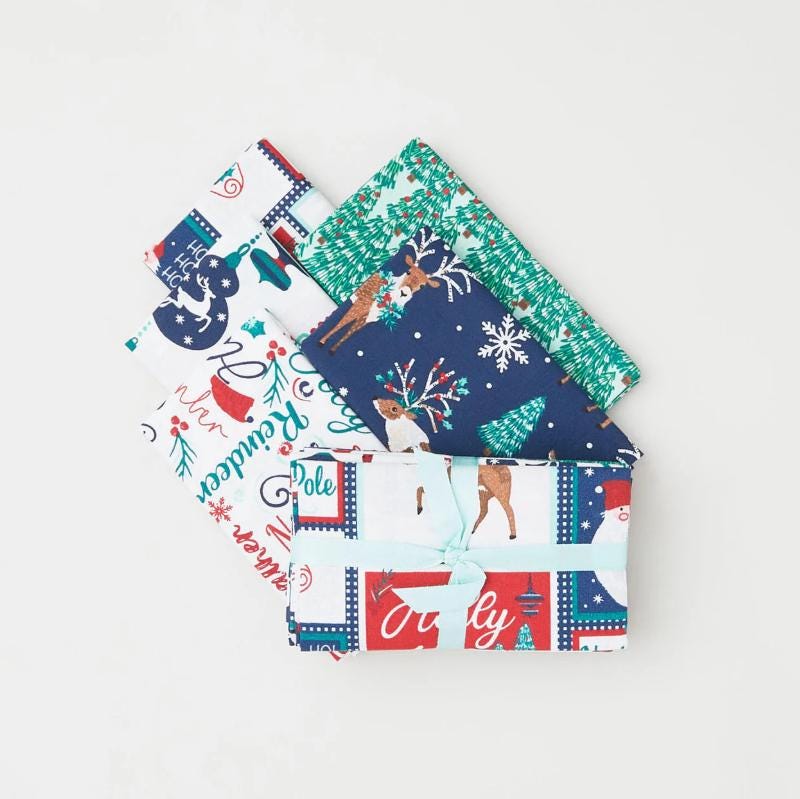 Believe Fat Quarter Bundle 5/pkg. - Fabric Editions