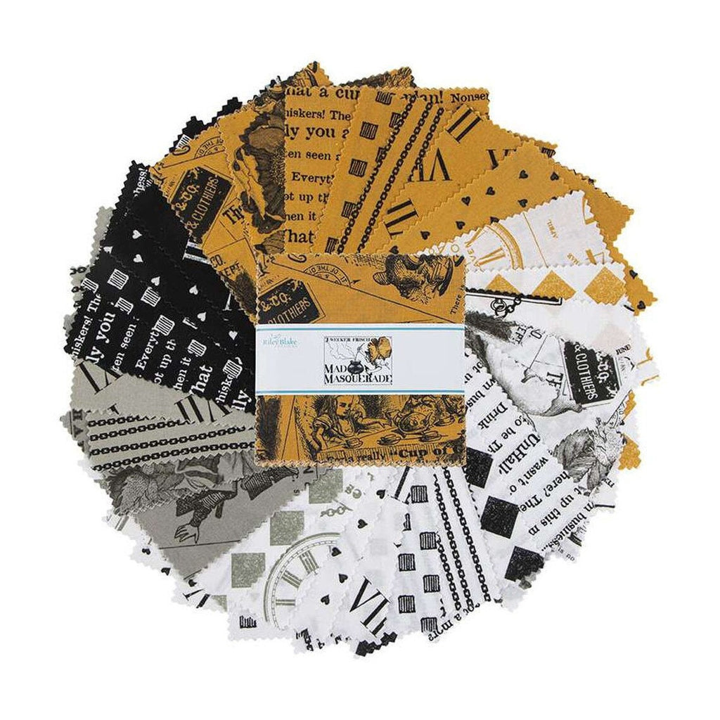 Mad Masquerade Jelly Roll - J. Wecker Frisch - Riley Blake Designs