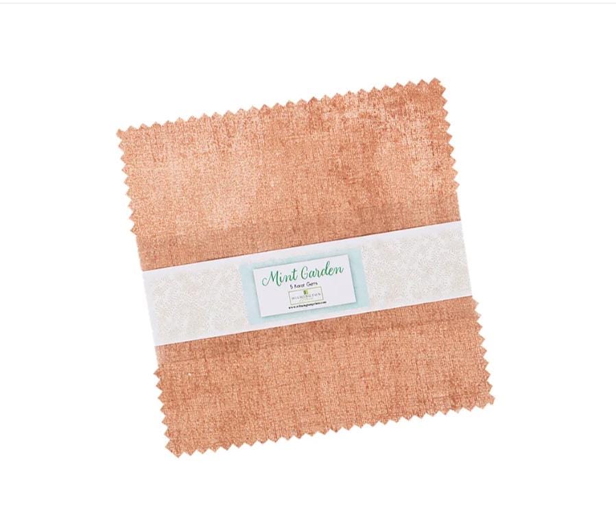 Mint Garden Charm Pack - Wilmington Prints