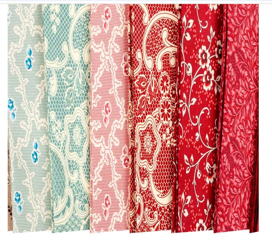 Lydia's Lace Charm Pack – Betsy Chutchian - Moda Fabrics