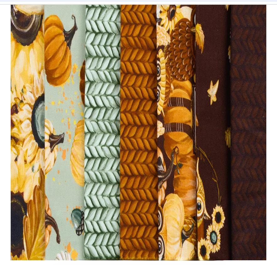 Happy Fallidays Fat Quarter Bundle 14/pkg. - Pam Vale - Camelot Fabrics