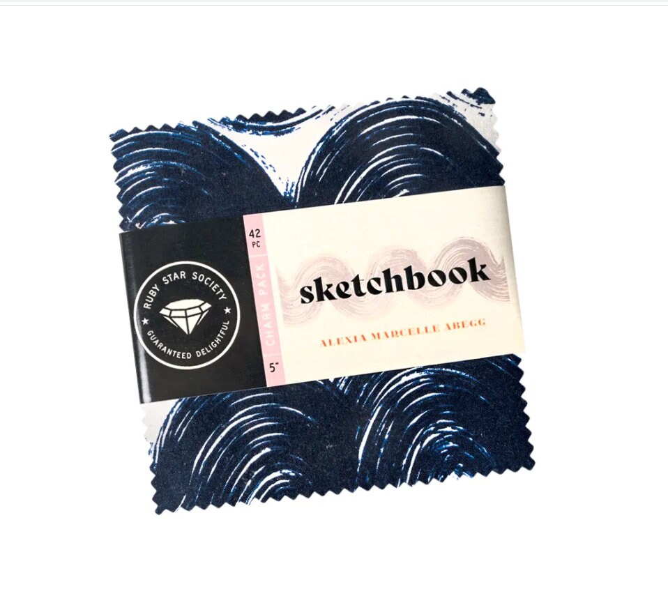 Sketchbook Charm Pack - Alexia Abegg - Ruby Star Society